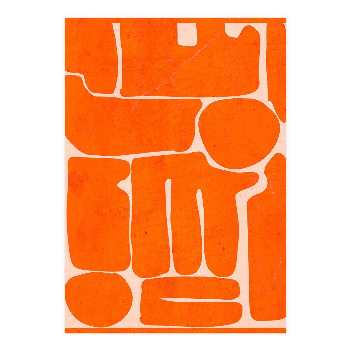 Modern Abstract Minimal Shapes 162  (Print Only)