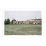 Red roof houses in the green field (Print Only) thumbnail
