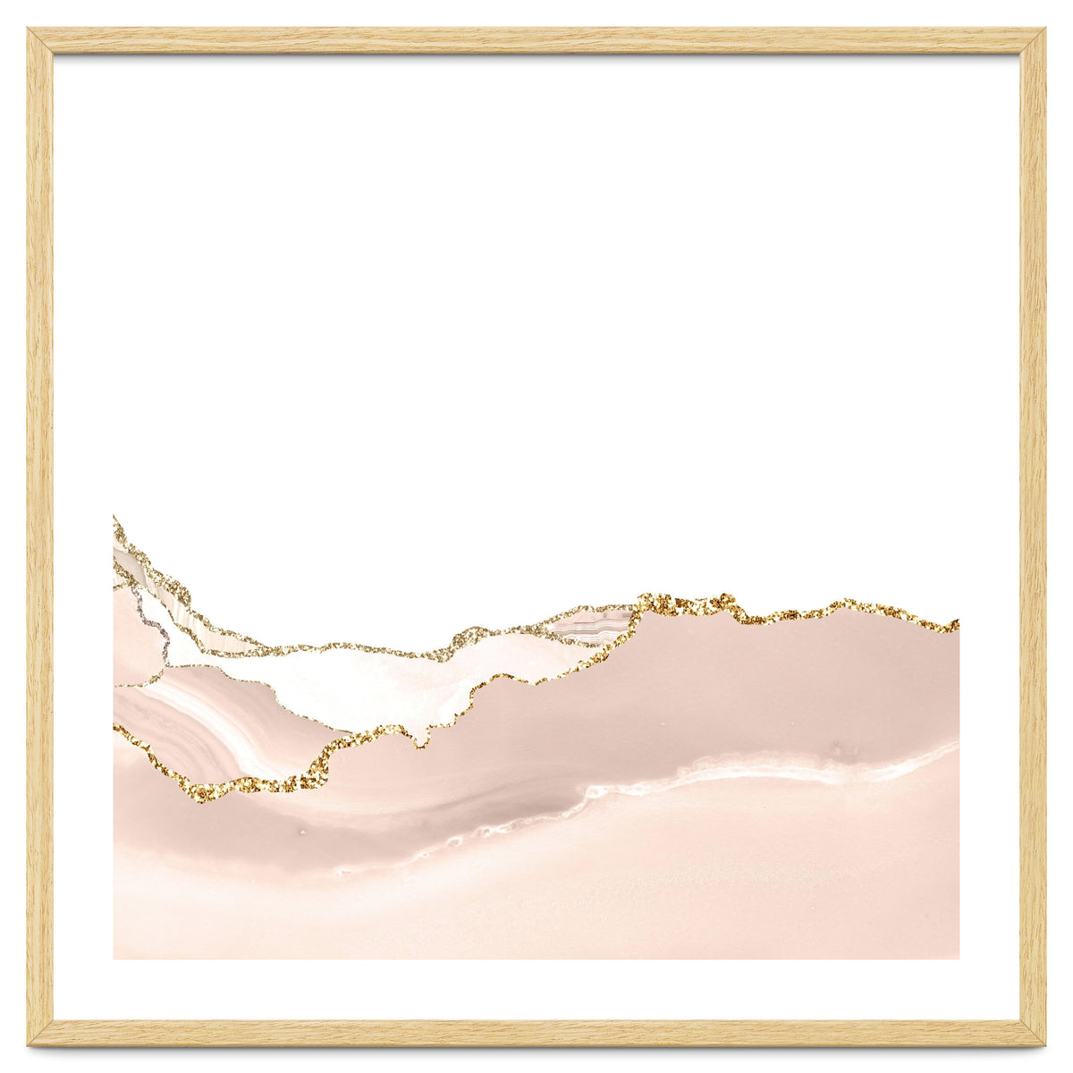 Ivory & Gold Agate Texture 07