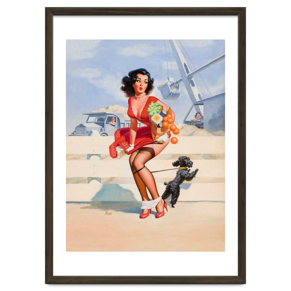 Sudden Wind Near Construction Yard