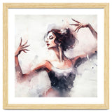 Elegant Ballet Dancer Portrait In Motion thumbnail