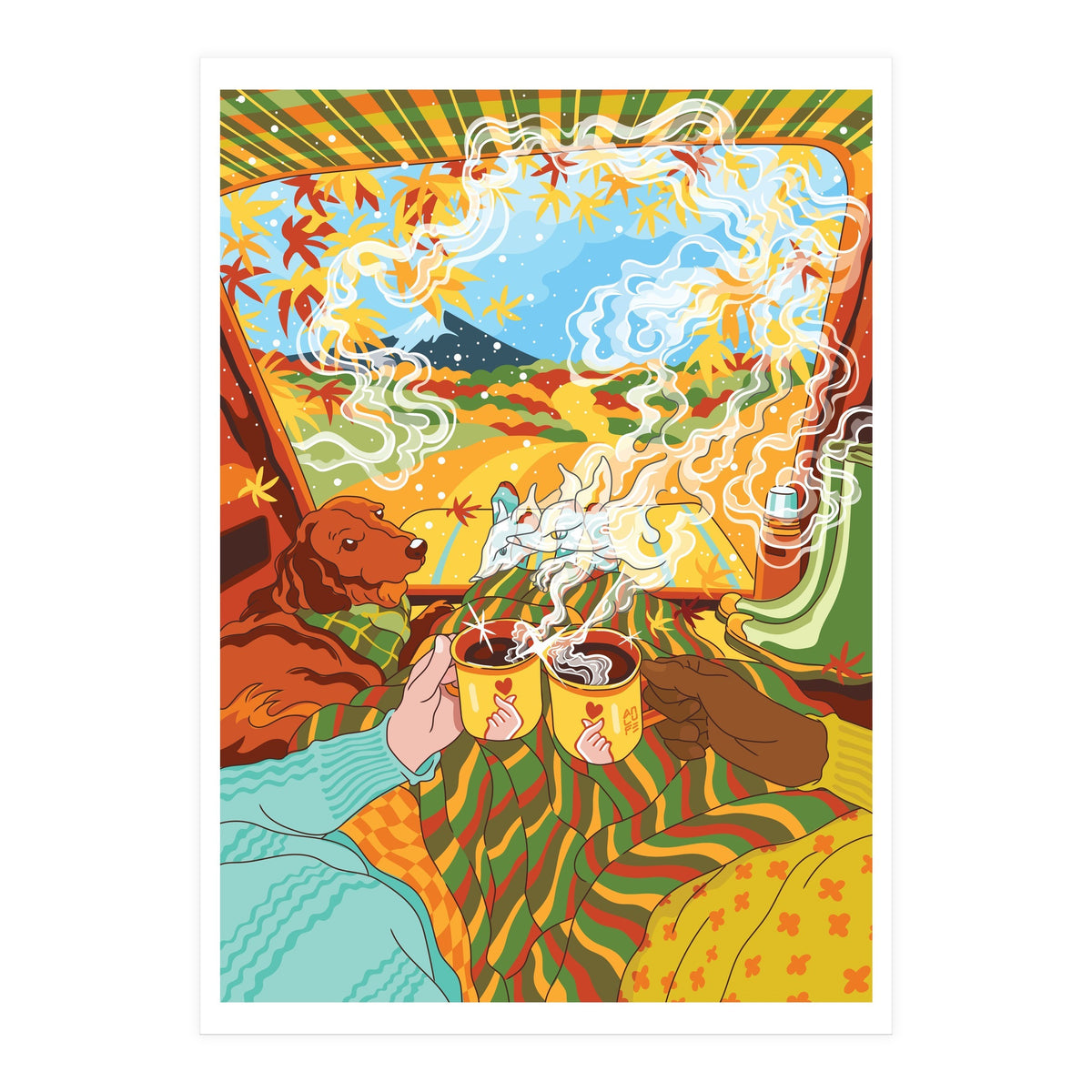 A Foxy Trip (Print Only)