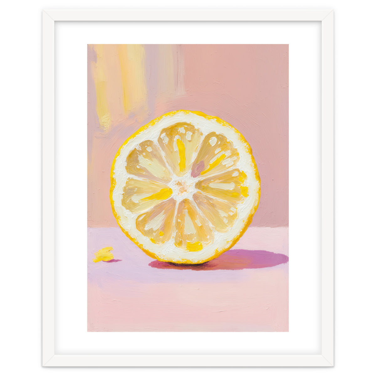 Lemon Slice – Modern Still Life Food