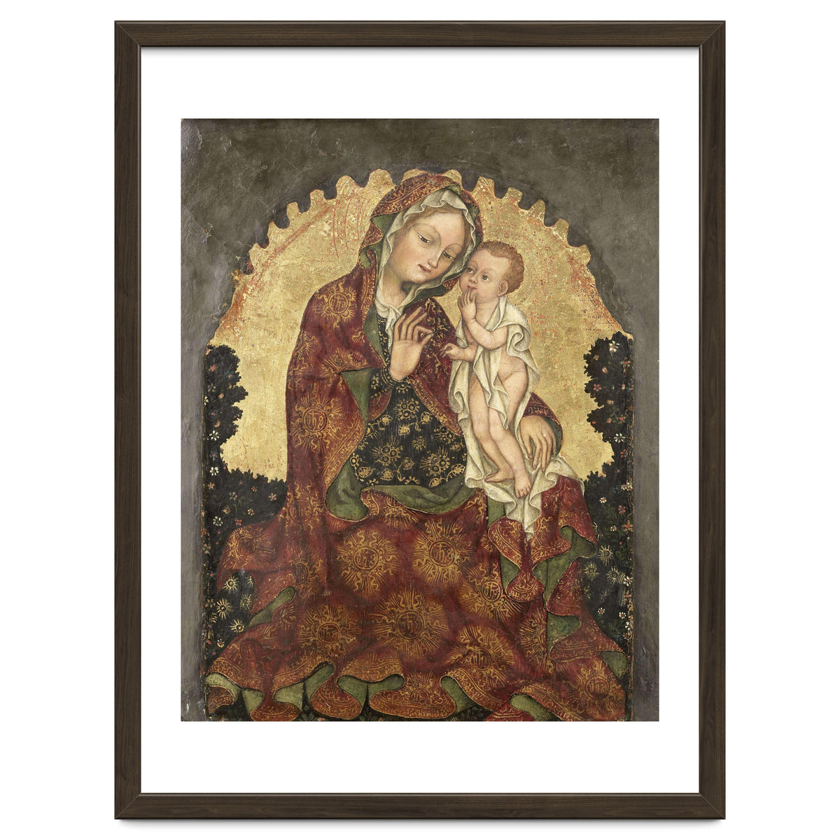 Madonna of Humility. Dating: 1429 - 1439. Measurements: h 53 cm × w 42 cm; d 13.5 cm.