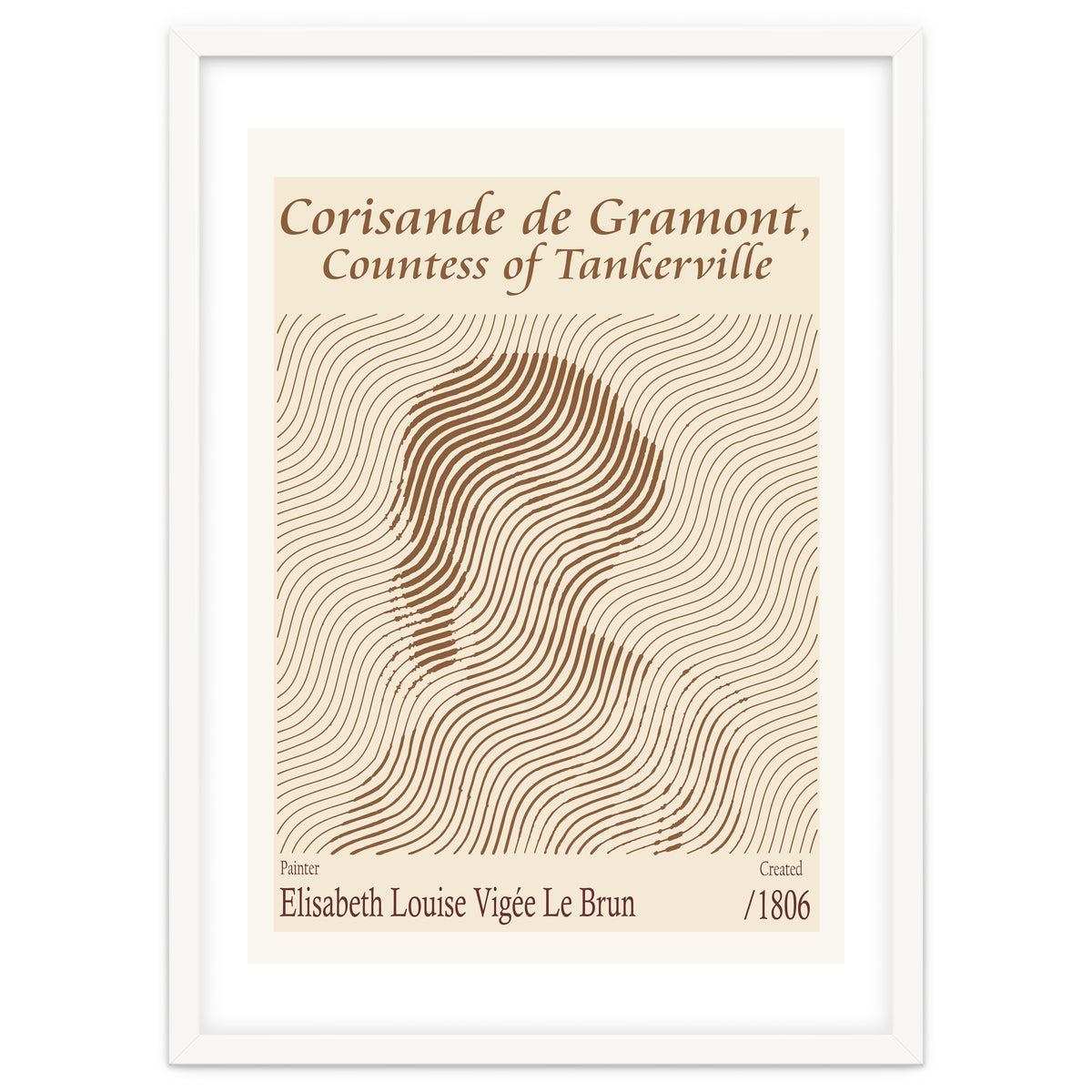 Corisande De Gramont, Countess Of Tankerville – Elisabeth Louise 1806