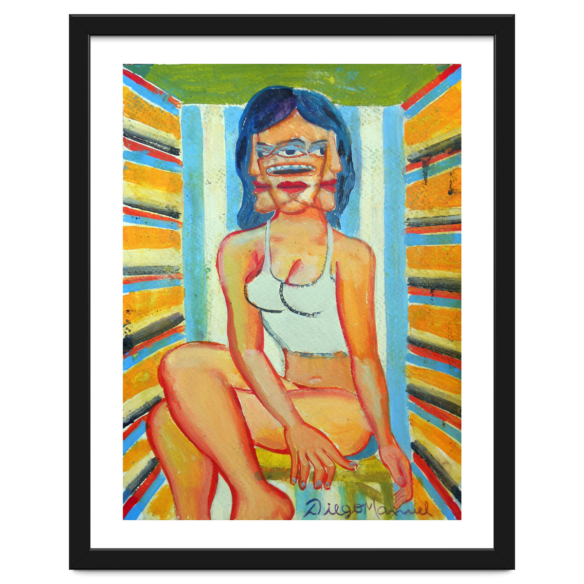 Mujer En La Silla 11