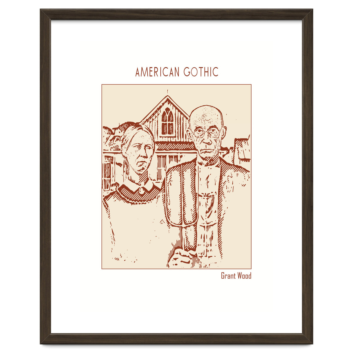 American Gothic – Grant Wood