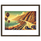 Vintage Coastal Road Journey Poster thumbnail