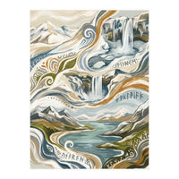 Cascading Nordic Dreams (Print Only)