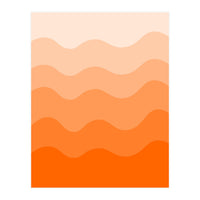 Orange gradient design (Print Only)