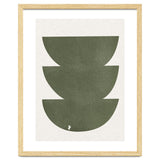 GREEN WATERCOLOR SHAPES NO.3 thumbnail