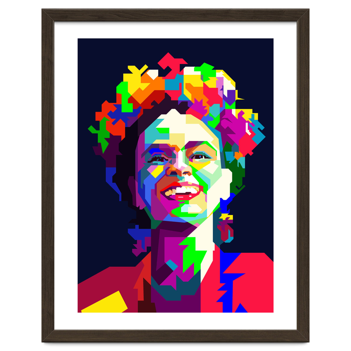 Frida Kahlo Mexican Artist Painting Pop Art WPAP