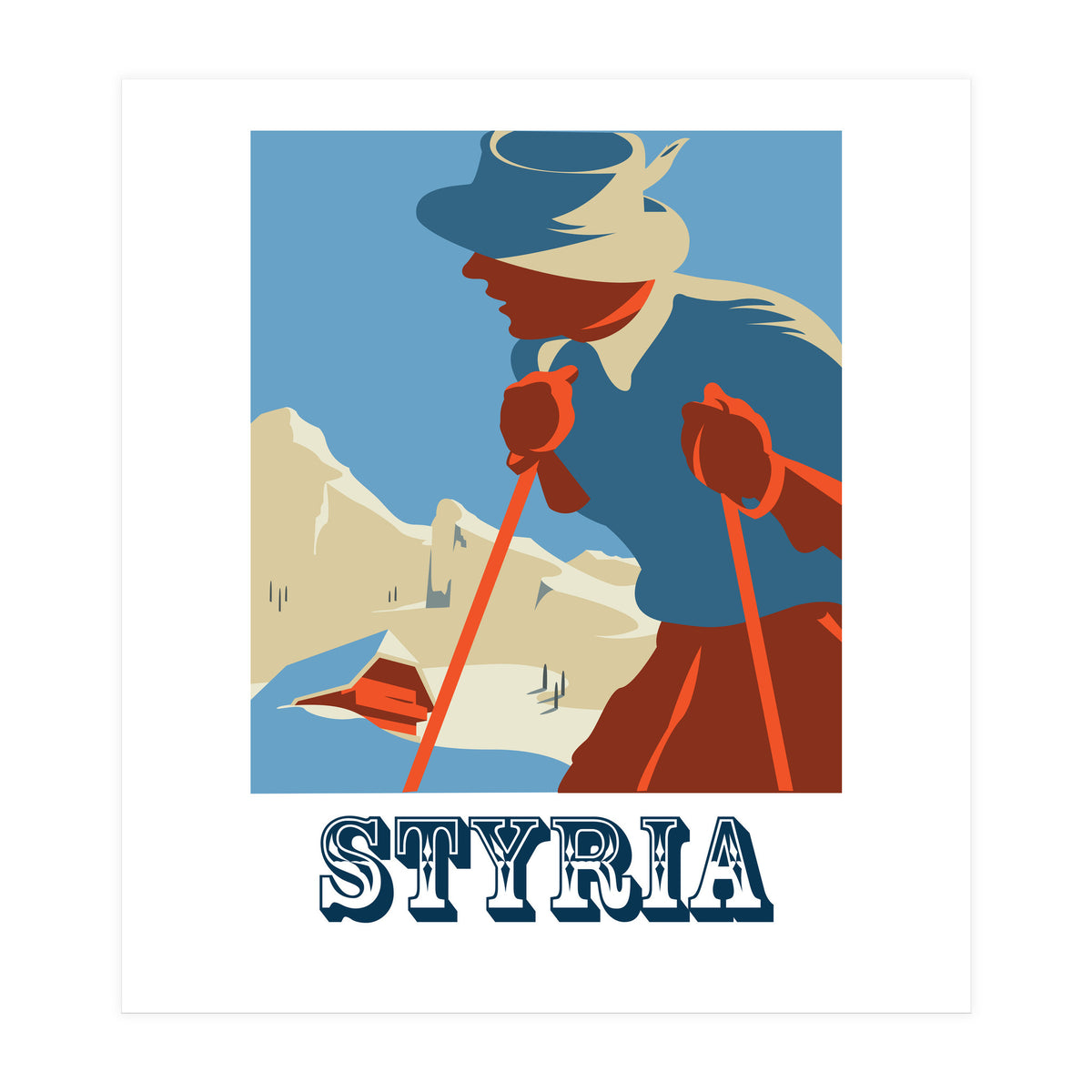 Styria, Austria (Print Only)