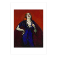 The Blue Dress. Date: 1911. Dimensions: 146.2 cm x 114.4 cm, 161.0 cm x 129.4 cm. (Print Only)