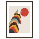 Dog Years, Rainbow Bohemian Animal, Pets Rise Dogs Retro, Eclectic Contemporary Solo thumbnail