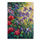 Expressive Heavy Impasto Floral Oil Painting  (Print Only) thumbnail