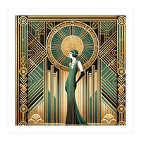 Opulent Elegance A Tribute To Art Deco (Print Only)