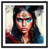 War Paint Hindu Warrior Portrait thumbnail