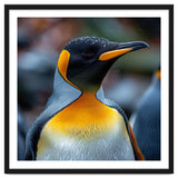 King Penguin With Water Droplets On Its Head thumbnail