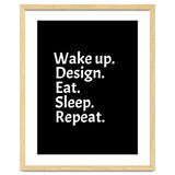 Wake Up Design Eat Sleep Repeat thumbnail