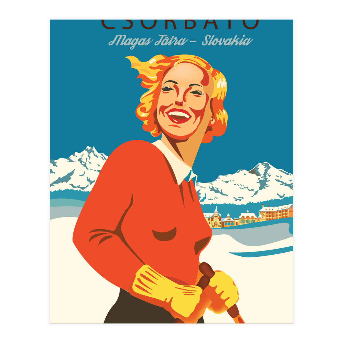 Csorbató, Slovakia (Print Only)