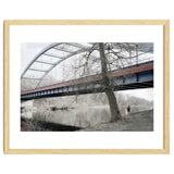 Fishing man under the bridge thumbnail