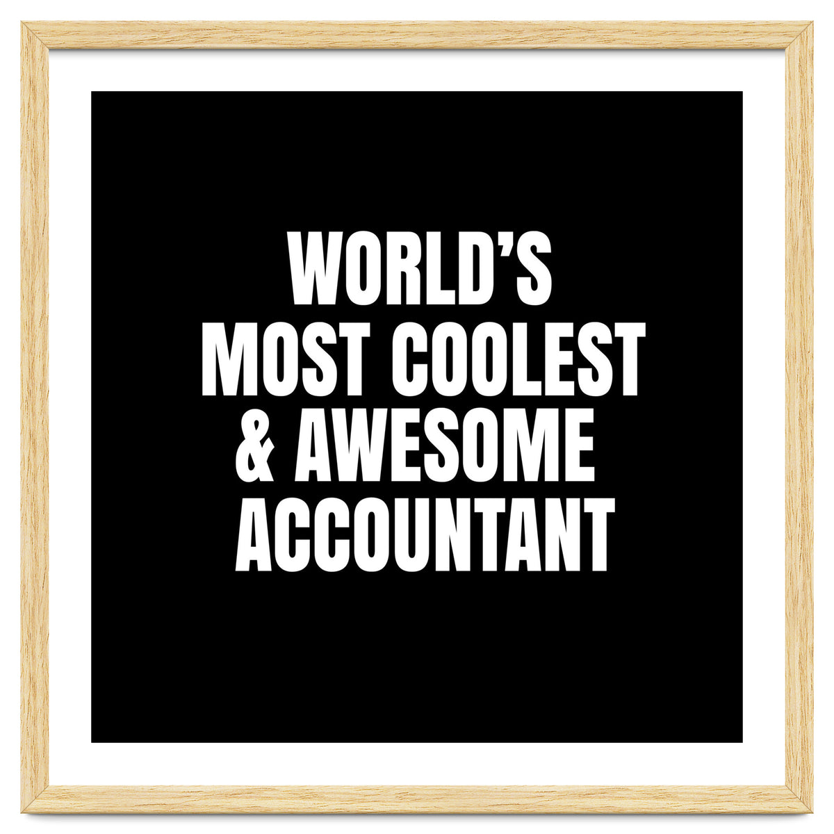 World's most coolest and awesome accountant