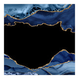 Navy & Gold Agate Texture 18  (Print Only) thumbnail