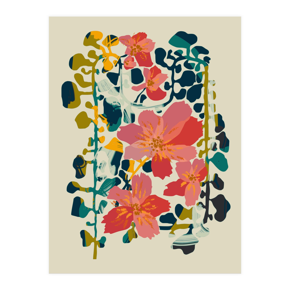 Colorful Orchid (Print Only)