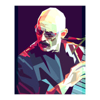 Tony Levin Bass Musician Pop Art WPAP (Print Only)