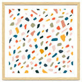 TerrazzoTerrazzo, Abstract Quirky Shapes Bohemian Modern Pattern Confetti Celebration Random Colorful Shapes thumbnail
