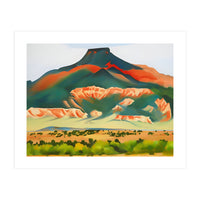Georgia O’Keeffe – My Front Yard, Summer (1941) | Vibrant Southwestern Landscape in Modernist Style (Print Only)