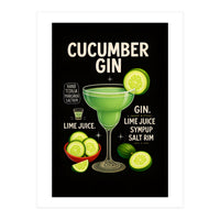 Cucumber Gin (Print Only)