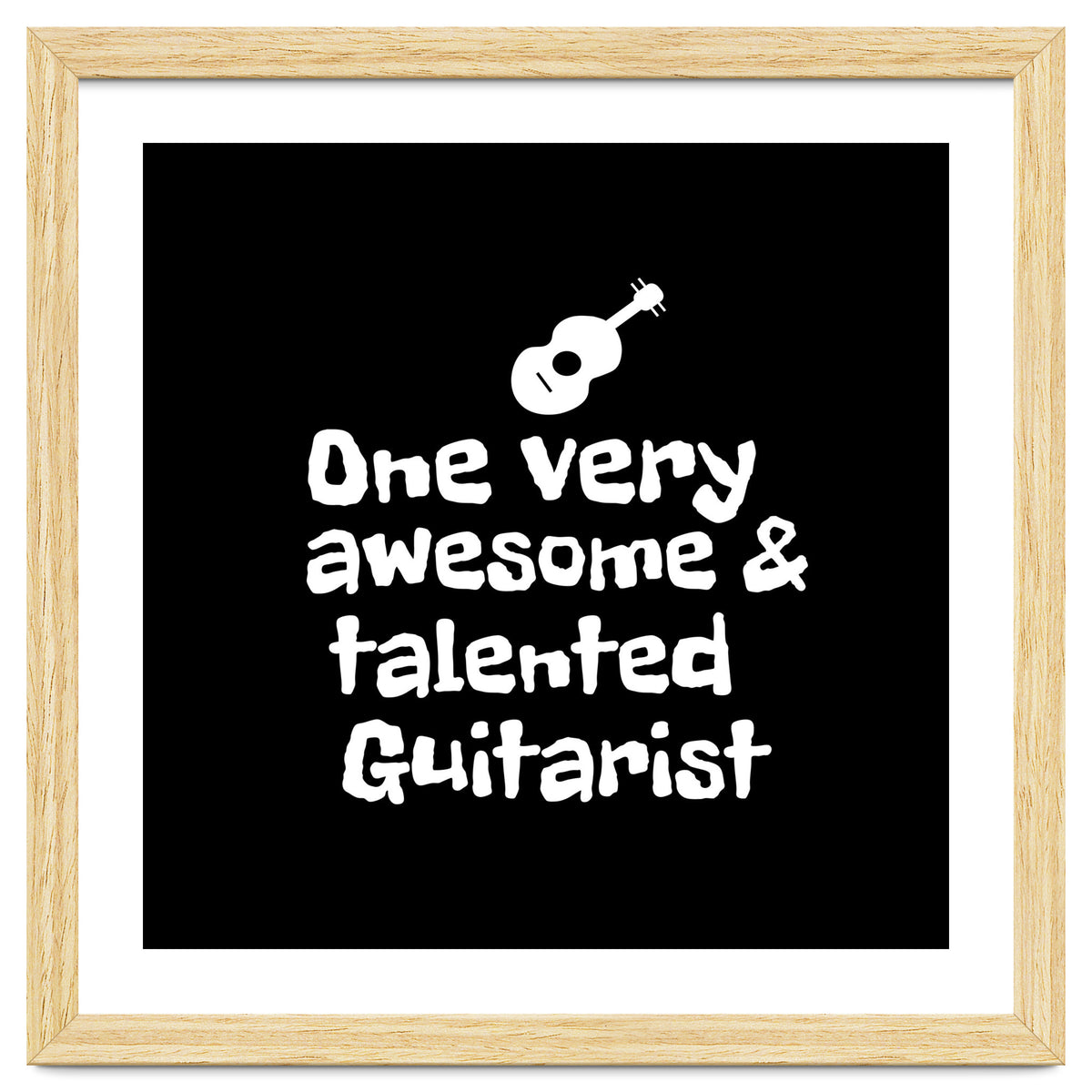 One very awesome and talented guitarist