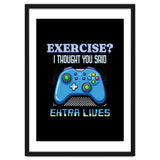 Exercise I Thought You Said Extra Lives – Gamer Humor Gift for Video Game Lovers thumbnail