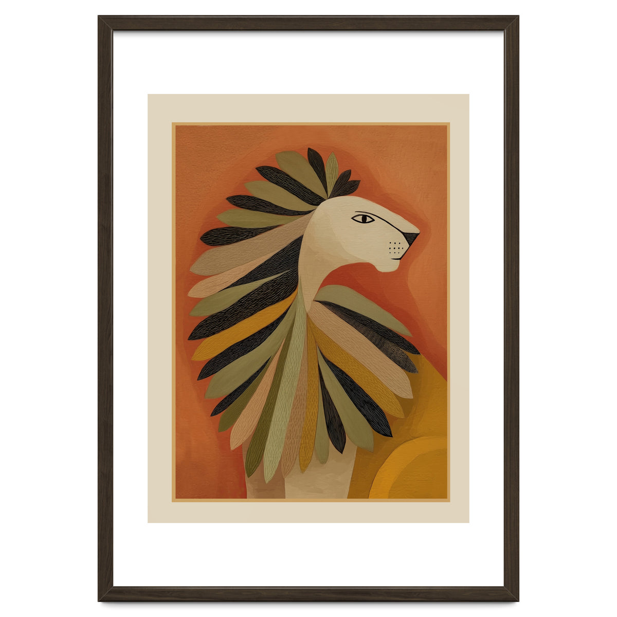 Leaf Mane Lion II