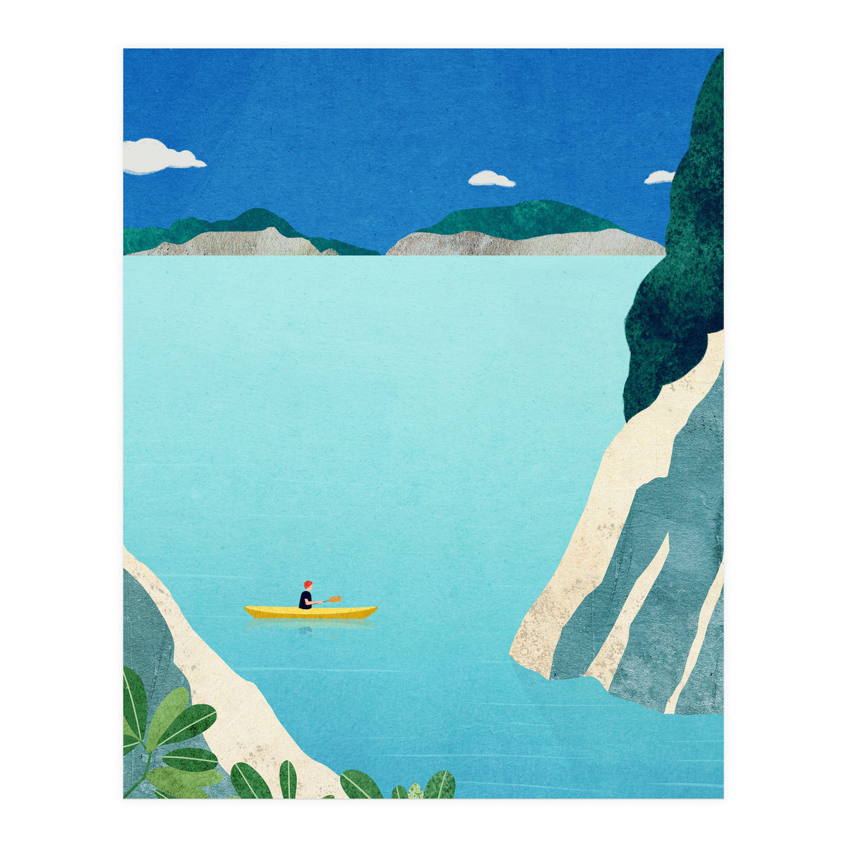Ocean Kayak (Print Only)