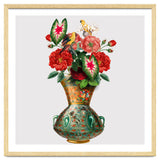 flower vase collage art thumbnail