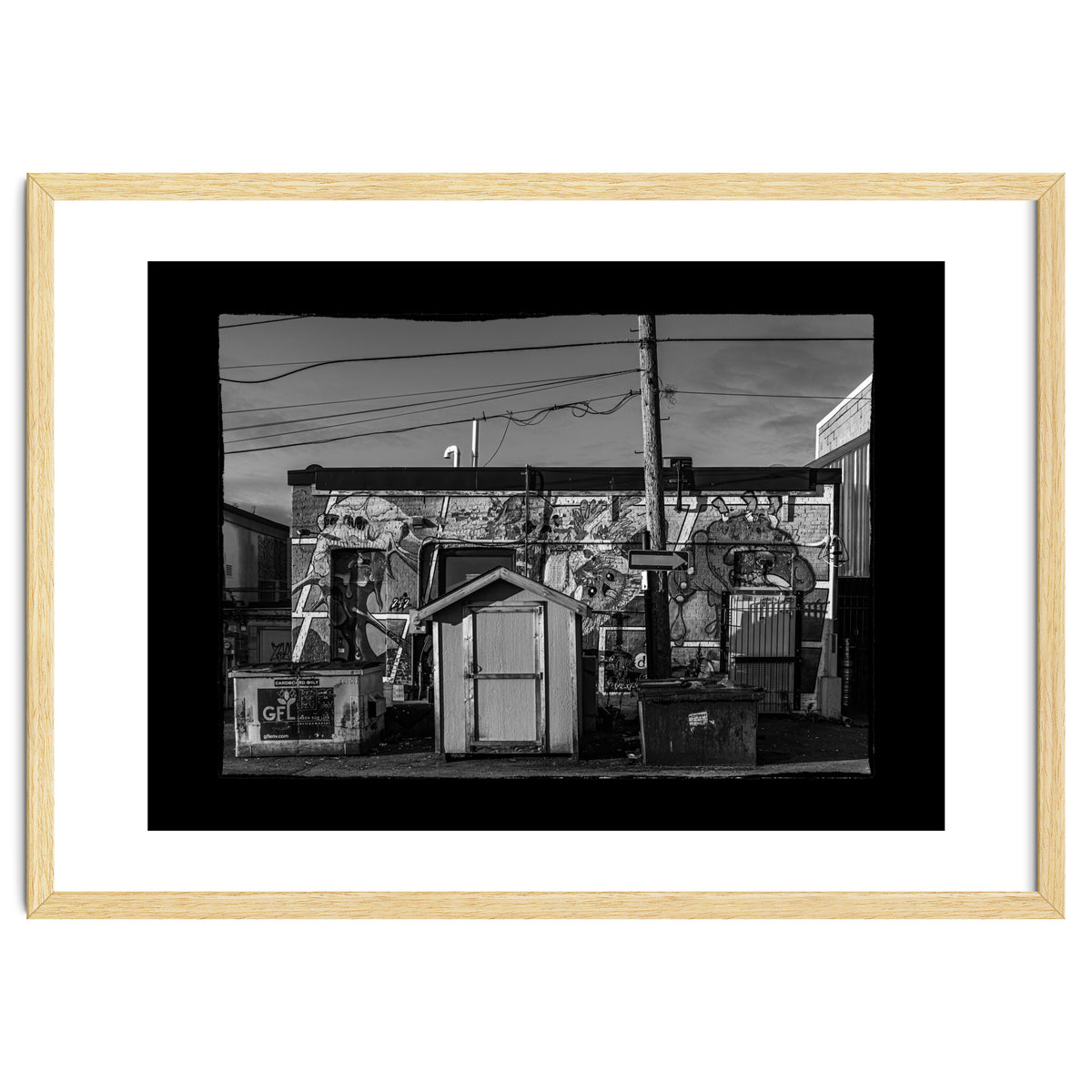 Cooke St Graffiti No 3 with Border