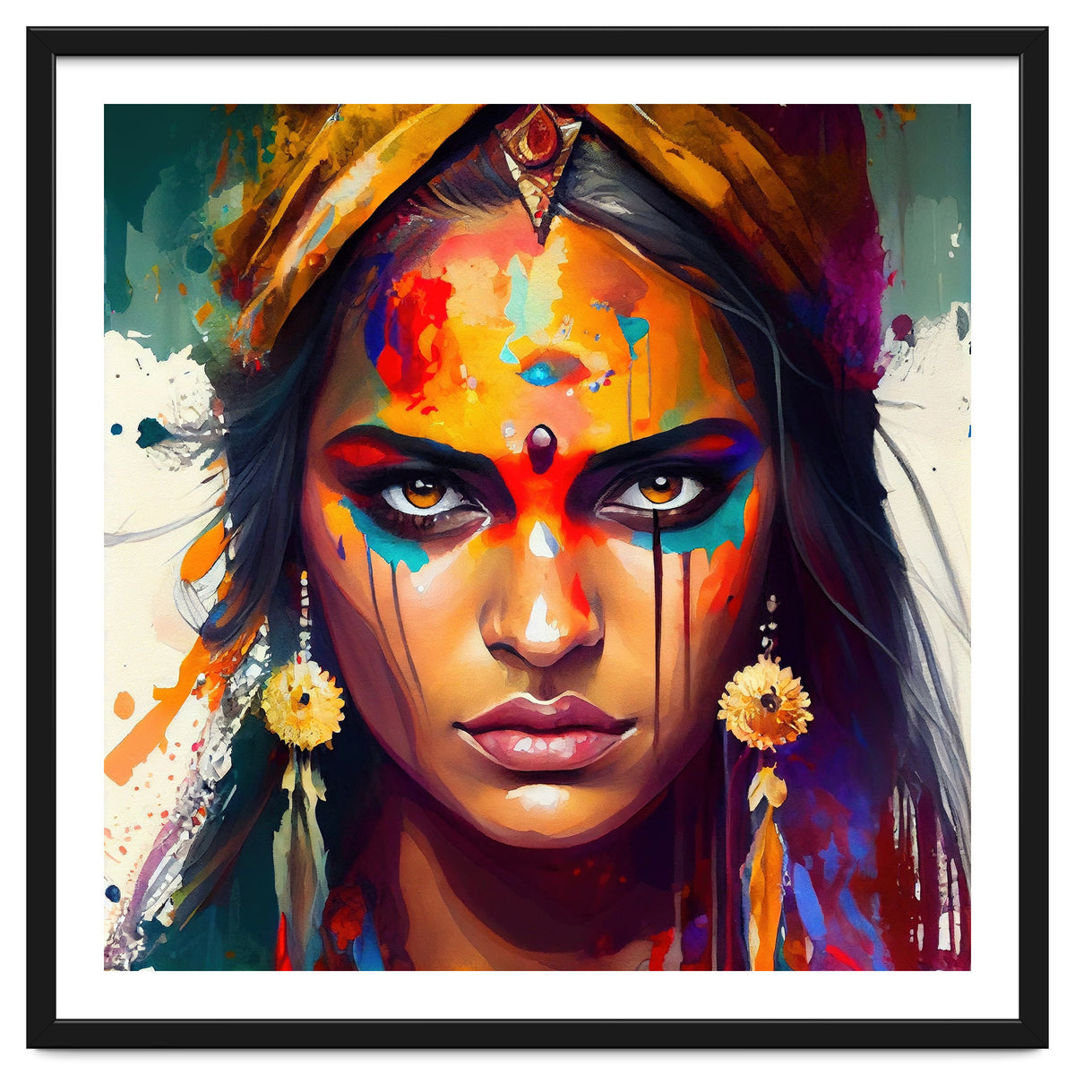 Powerful Hindu Woman #1