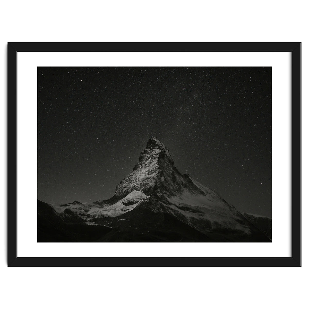 Matterhorn Switzerland Starry Night Mountain Photography