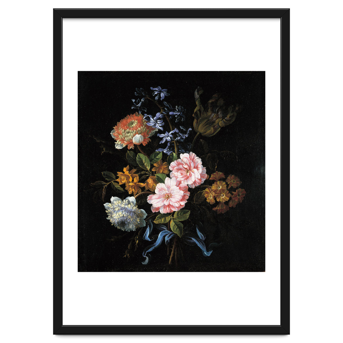 Jean-Baptiste Monnoyer (Lille, 1636-Londres, 1699). A Bouquet of Poppy Anemones, York-and-Lancast...