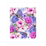 Purple Blossom #society6 #buyart #decor (Print Only) thumbnail