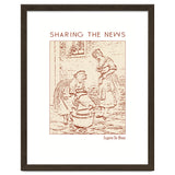 Sharing The News – Eugene De Blaas thumbnail