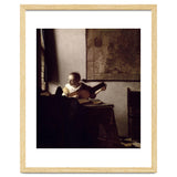 'The Lute Player', 1663-1664, Oil on canvas, 51,4 x 45,7 cm. thumbnail