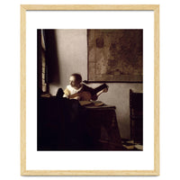 'The Lute Player', 1663-1664, Oil on canvas, 51,4 x 45,7 cm.