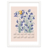 calendar 2025 pastel flowers thumbnail