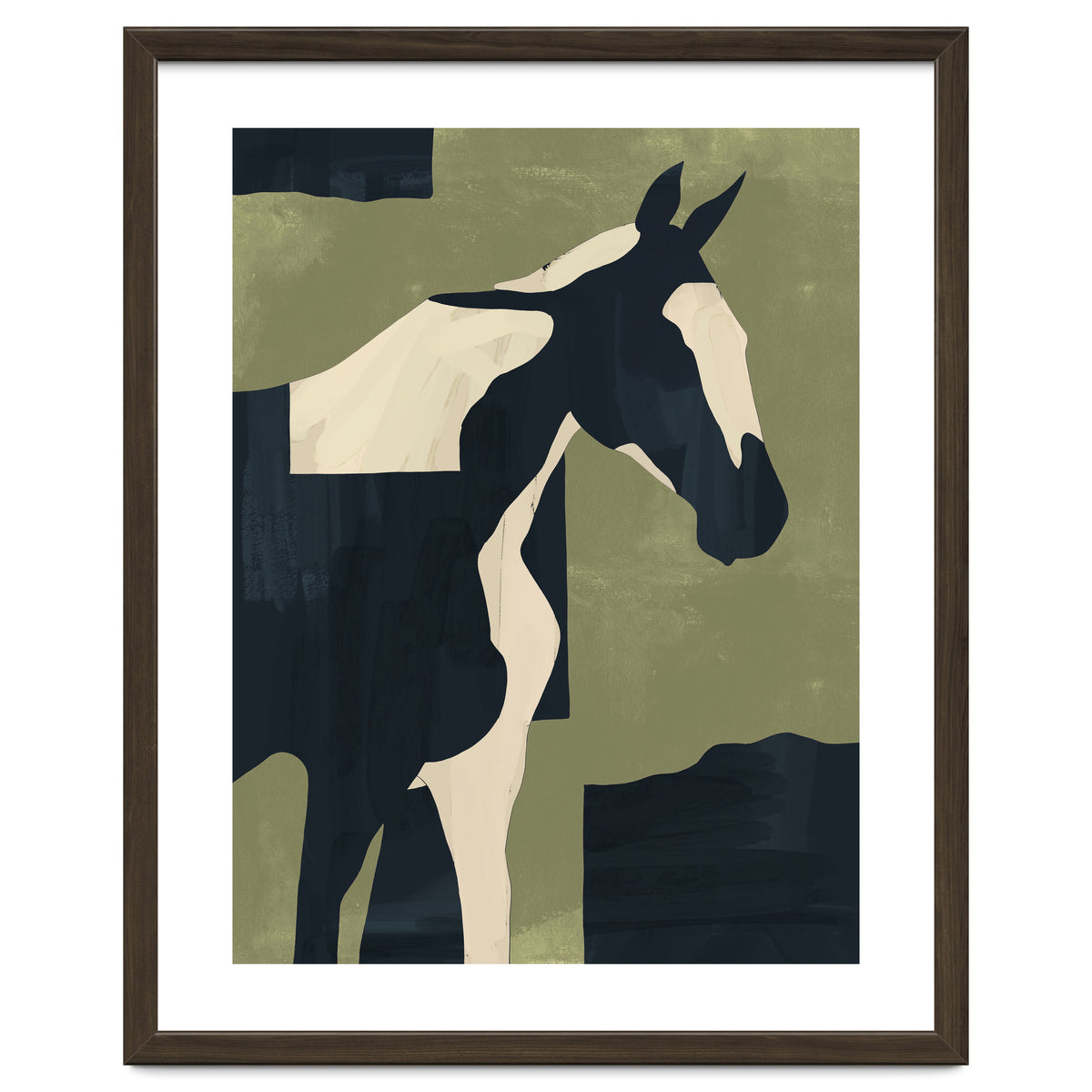 Abstract Minimal Horse 4