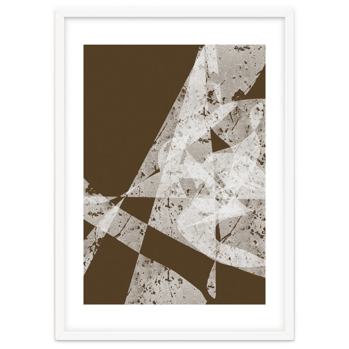 Abstract White Scratch