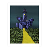 “the light is on, welcome” (Print Only) thumbnail
